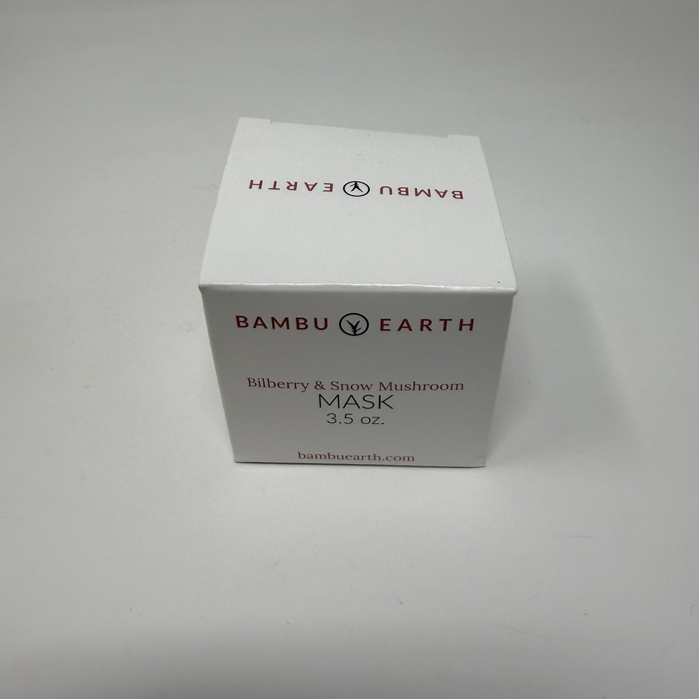 Bambu Earth Bilberry & Snow Mushroom Face Mask 3.5 oz